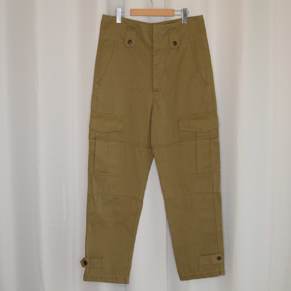 SOLD - NWT Isabel Marant Geena High Waist Tan Cargo Trousers Sz 38 - Picture 4 of 12